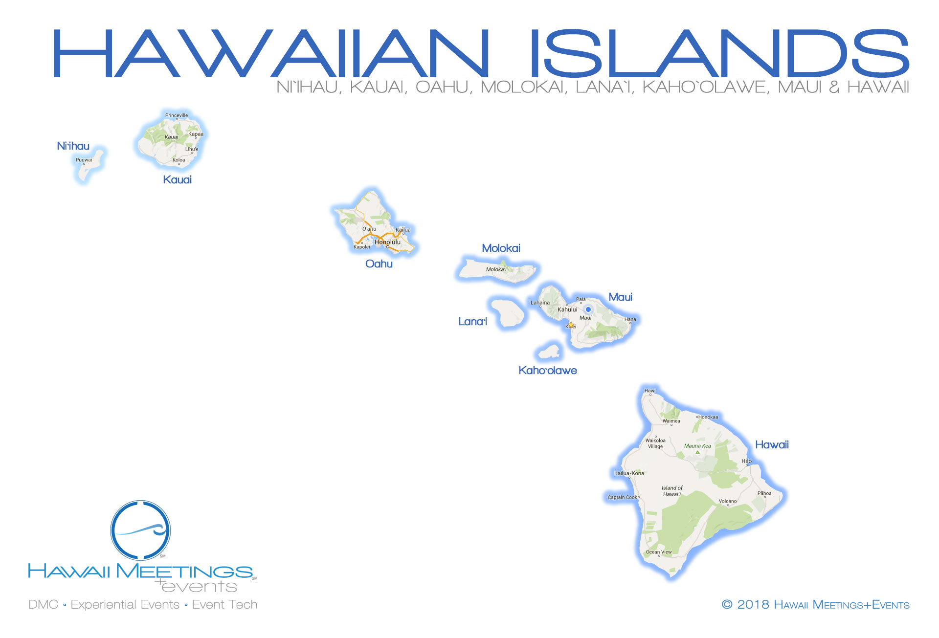The Hawaii Islands has some of the worlds finest incentive meeting location in the world.